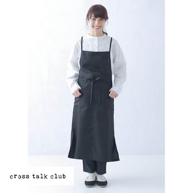 cross talk club 撥水加工ロングラップエプロン その1