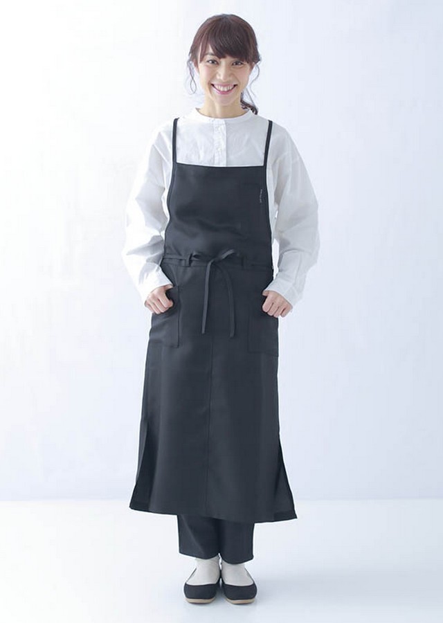 cross talk club 撥水加工ロングラップエプロン その2