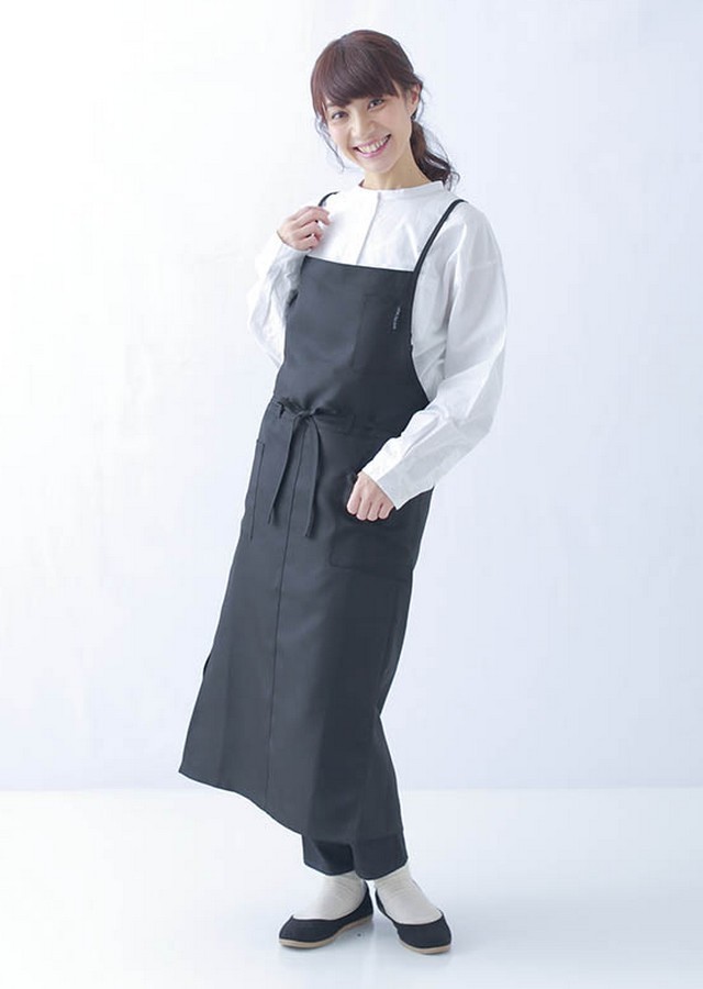 cross talk club 撥水加工ロングラップエプロン その4