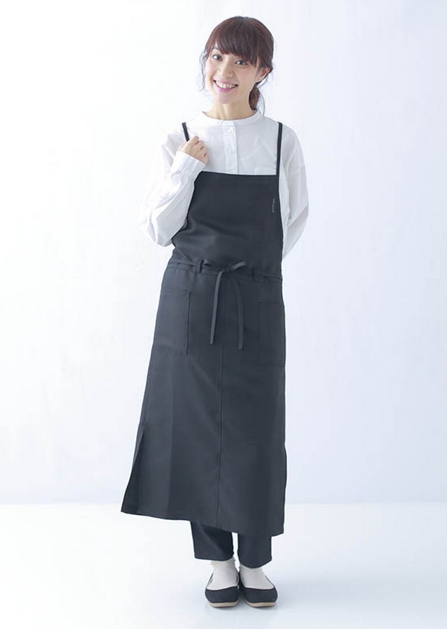 cross talk club 撥水加工ロングラップエプロン その5