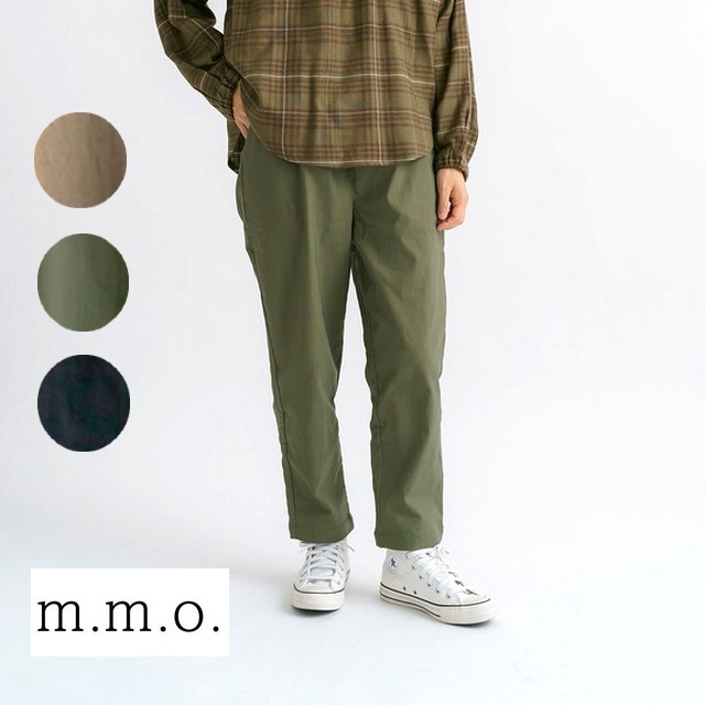 m.m.o 裏起毛イージーテーパードパンツ その1