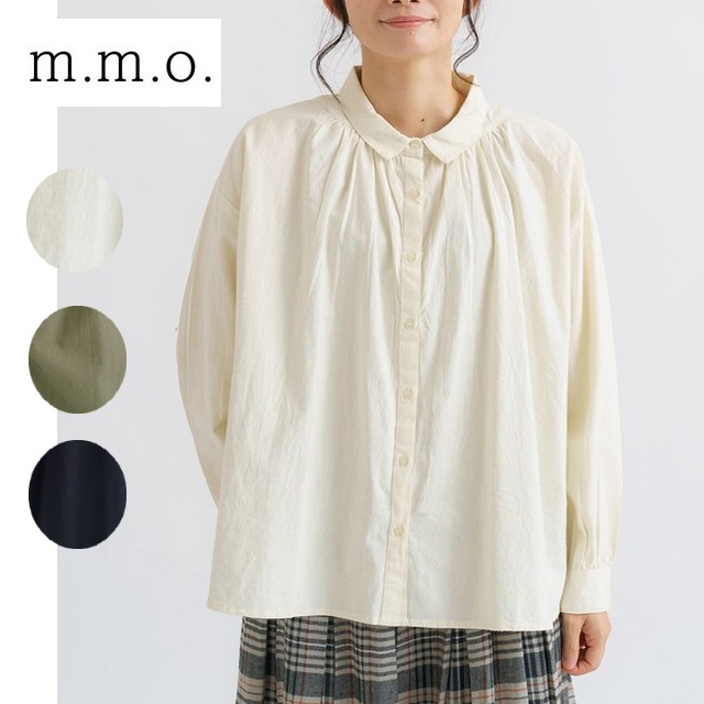 m.m.o ギャザー起毛ブラウス その1