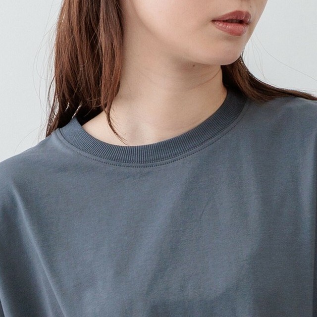 m.m.o 接触冷感クールネックドルマン五分袖Tシャツ その10