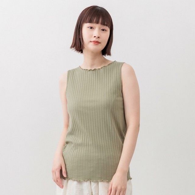 m.m.o ワイドリブタンクトップ その6