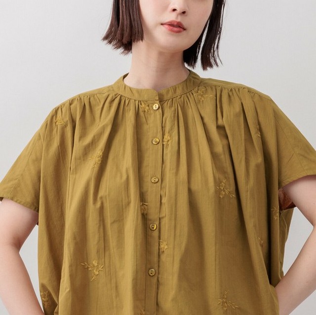 m.m.o 綿キャンブリック花刺繍ブラウス その8