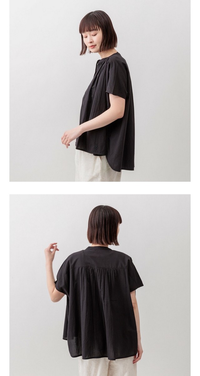 m.m.o 綿キャンブリック花刺繍ブラウス その11