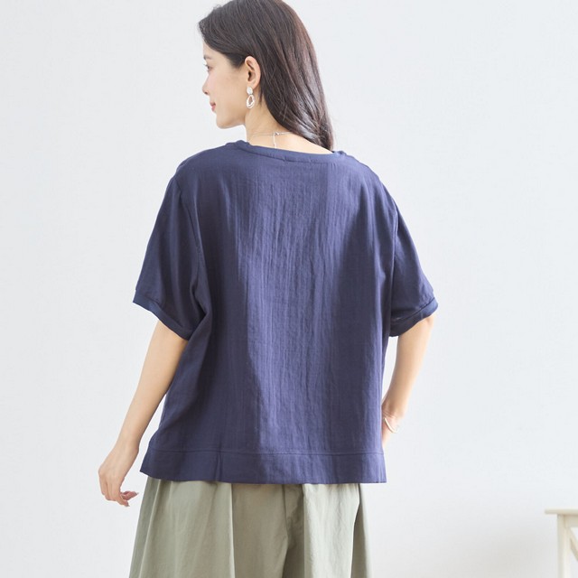 trube カラフルフラワーアートプリントTシャツ その11