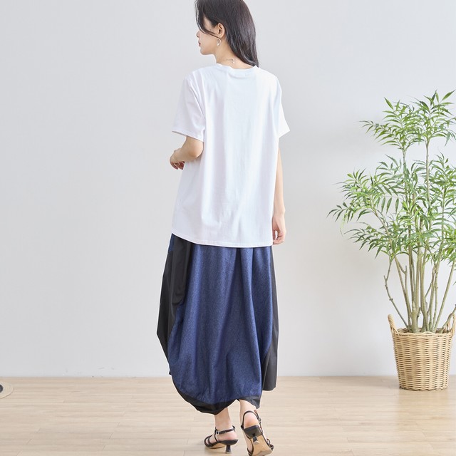 trube ラインストーンタンポポアートTシャツ その5