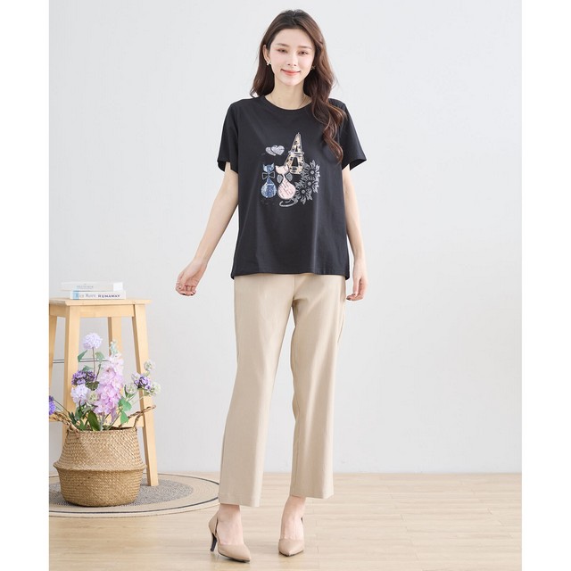 trube ロマンティックキャットデコレーションｔシャツ その2