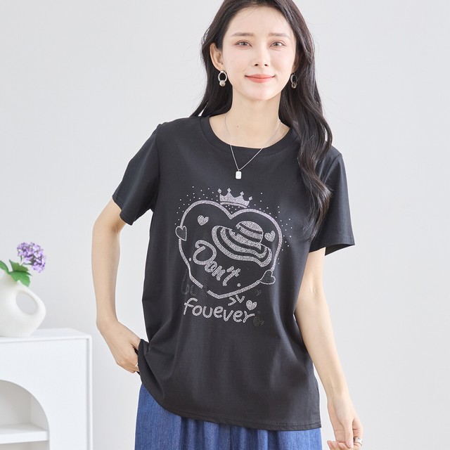 trube キラキラハート＆クラウンTシャツ その2