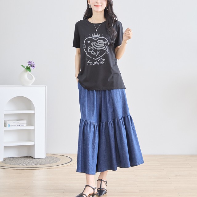trube キラキラハート＆クラウンTシャツ その4