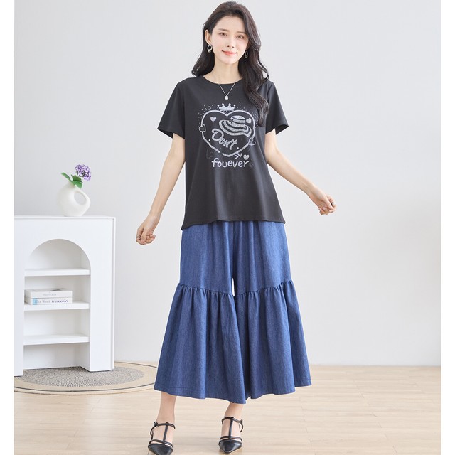 trube キラキラハート＆クラウンTシャツ その6