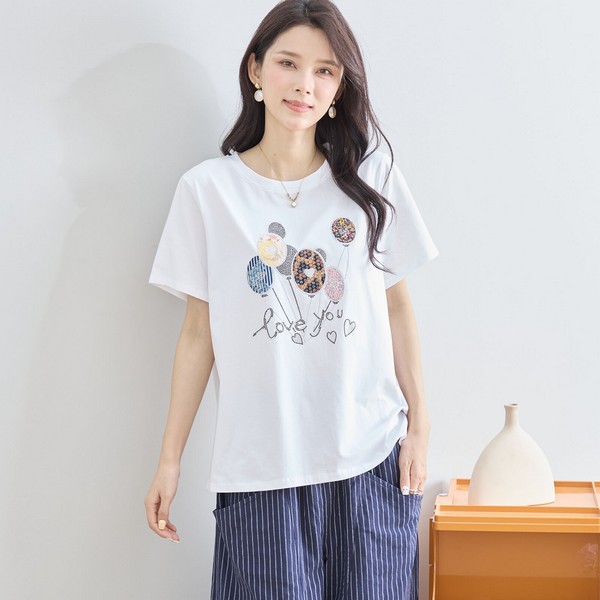 trube スパンコールバルーンTシャツ その4