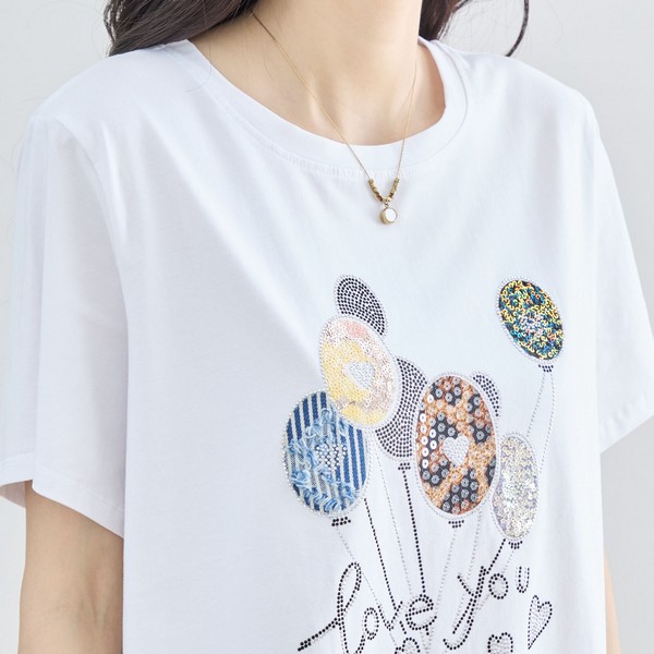 trube スパンコールバルーンTシャツ その7