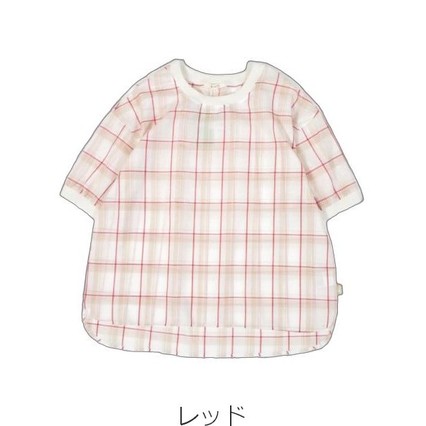 keitto ケイット チェック＆ストライプ柄Tブラウス その12